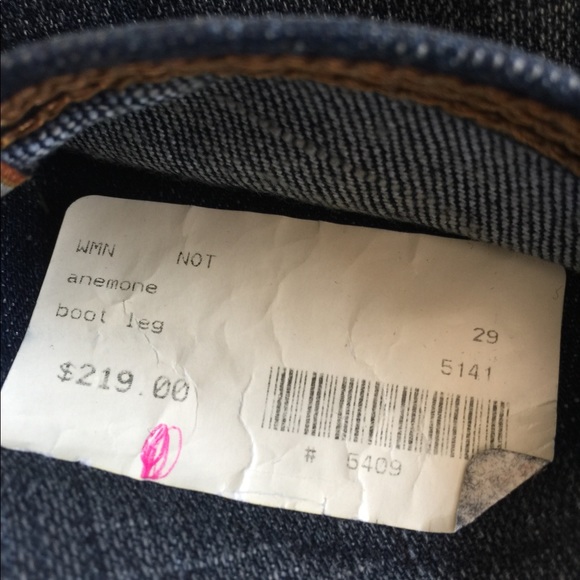 NWT Atelier Notify “Anemone” boot leg jeans - Picture 7 of 16